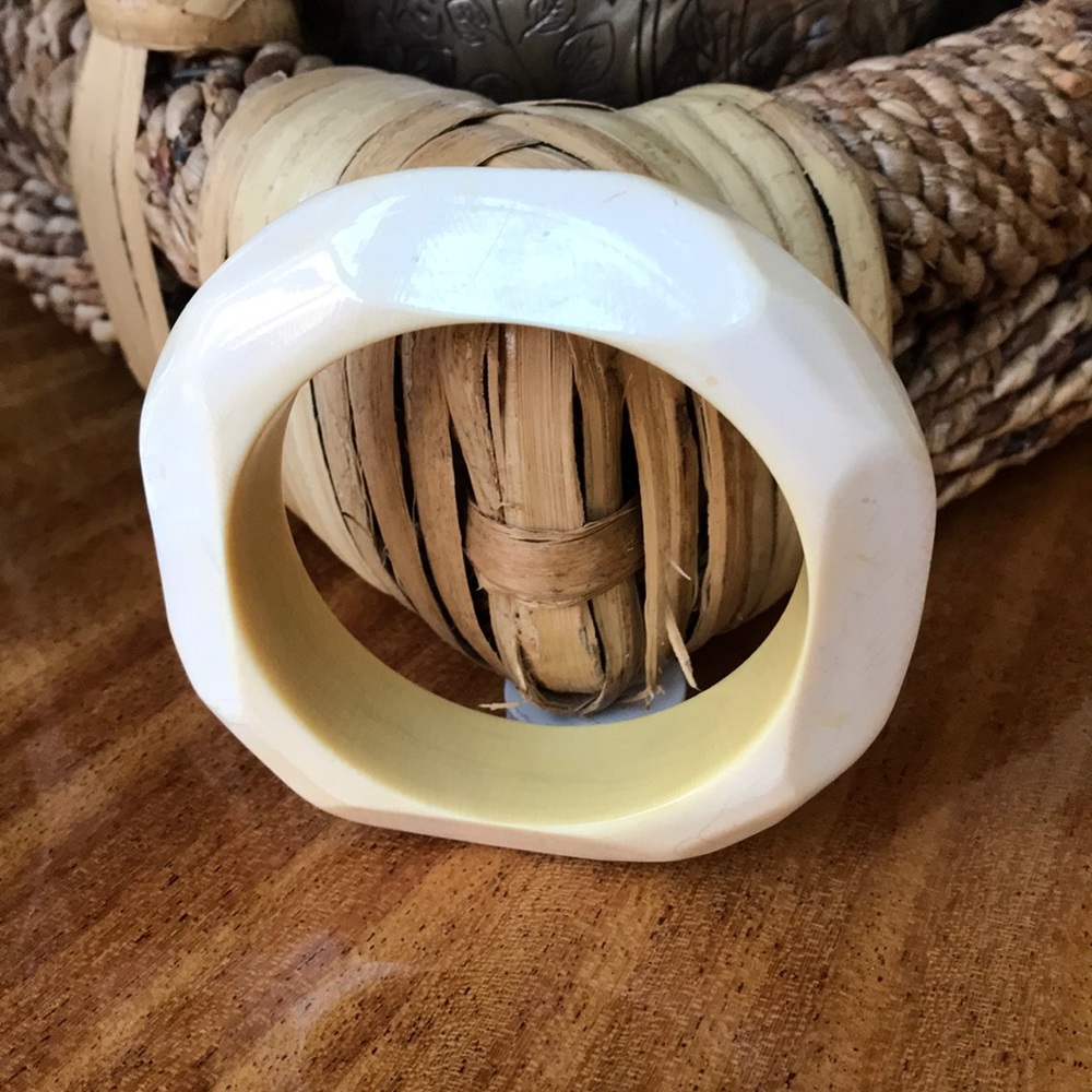 White bracelet